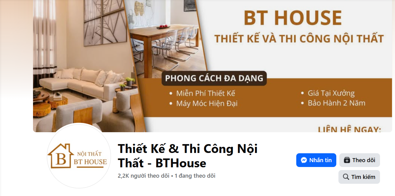 Thiết kế nội thất BT House 
